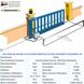 Kit-Automatismo-230V-Cancello-Scorrevole-Traina-6-Quintali-Pignone-Acciaio-Radiocomandi-Lampeggiator