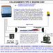 Kit-Automatismo-230V-Cancello-Scorrevole-Traina-6-Quintali-Pignone-Acciaio-Radiocomandi-Lampeggiator