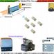 Motore-220V-Cancello-Scorrevole-Traina-6-Quintali-Pignone-Acciaio-Struttura-Alluminio-Con-Centrale