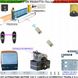 Kit-Automatismo-230V-Cancello-Scorrevole-Traina-6-Quintali-Pignone-Acciaio-Radiocomandi-Lampeggiator