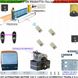 Kit-Automatismo-230V-Cancello-Scorrevole-Traina-6-Quintali-Pignone-Acciaio-Radiocomandi-Lampeggiator
