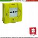 Pulsante-Ripristinabile-Giallo-Allarme-Incendio-Impianto-Antincendio-Spegnimento-Rilevatori-Led-Test