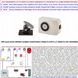 Elettromagnete-Bianco-Porte-Tagliafuoco-REI-Allarme-Incendio-Spegnimento-Sensore-Fuoco-Morto-100Kg
