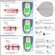Tripla-Tecnologia-Due-Sensori-Infrarosso-Microonda-Esterno-Discrimina-Piccolu-Animali-PET-Immune