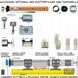 Accessori Motore 230 V 140 W 20 Nm Circa 40 KG