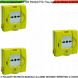Pulsante-Ripristinabile-Giallo-Allarme-Incendio-Impianto-Antincendio-Spegnimento-Rilevatori-Led-Test
