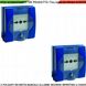 Pulsante-Ripristinabile-Giallo-Allarme-Incendio-Impianto-Antincendio-Spegnimento-Rilevatori-Led-Test
