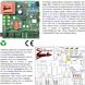 Centrale-Cancello-Battente-230V-700W-Comando-2-Motori-Frizione-Elettronica-Scheda-Radio-433MHz-2-Can