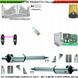 Cancello 4 Metri 2 Ante Kit 2 Motori 230 V Stelo Retrattile
