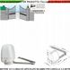 Motore-Braccio-Articolato-Cancello-Elettrico-2-5-Metri-24Vcc-Completo-Piastra-Fissaggio-Ricambio-Bat