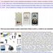 Radiocomando-Rolling-Codice-Fisso-Riceventi-433-92-MHz-Antenna-Trasmettitori-Bicanali-4-Canali-Radio