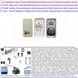 Radiocomando-Rolling-Codice-Fisso-Riceventi-433-92-MHz-Antenna-Trasmettitori-Bicanali-4-Canali-Radio