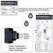 Lettore-Prassimità-TAG-RFID-BUS-Per-Centrale-Allarme-Unisat2-Sicurezza-Videoverifica-GSM-Securvera