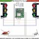 Impianto-Semafori-3-luci-Rossa-Gialla-Verde-Masse-Metalliche-Traffico-Garage-Lavaggio-Parcheggi-24 V