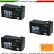 Batteria Accumulatore 12 V. 1,2 Ah Faston 5 mm AGM VRLA 