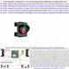 Semaforo-Biluce-Rosso-Verde-Scheda-50-LED-25-Rossi-25-Verdi-Segnalazione-Decoro-Ingresso-Libero