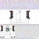 Impianto-Semaforico-3-Luci-Rosso-Giallo-Verde-Regola-Traffico-Privato-Garage-Rampe-Senso-Unico-220V
