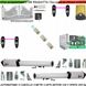 Automatismo Cancello 4 MT 2 Aante Kit 2 Motori 230 V 