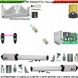 Automatismo Cancello 6 Metri 2 Ante da 3 Metri Kit Base CBR 2 Motori 230 V