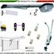 Kit Automazione Motore 220/24 V da Soffitto Per Cler 