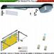 Porta-Basculante-Motore-220-24V-Traina-100-Kg-Installazione-Soffitto-Binario-3-Metri-Automatismo