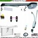 Automatismo-Porta-Sezionale-Motore-220-24V-Traina-100-Kg-Installazione-Soffitto-Binario-3-Metri